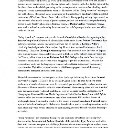 Press Releases depicts: page 2 of typed press release
