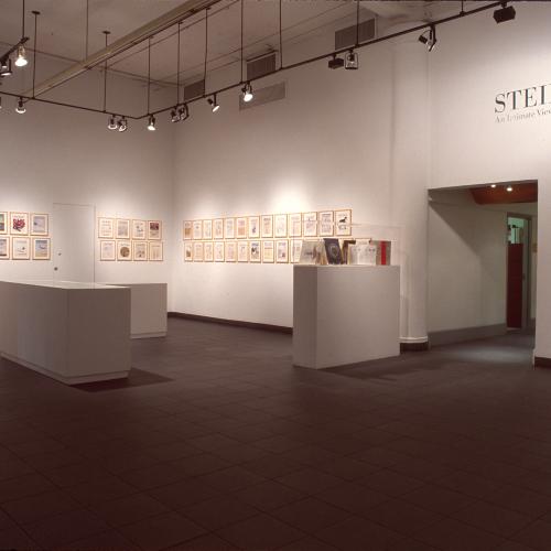 Photographic Materials depicts: photographs of interior of gallery during Steinberg show