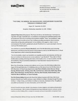 Press Releases depicts: page one of typed press release