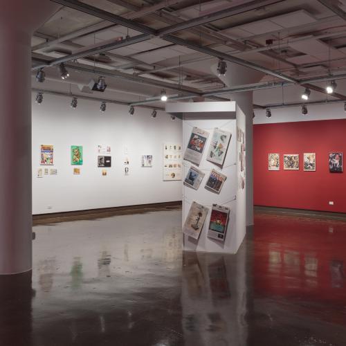 Digital Files, Photographic Materials depicts: exhibition installation photograph