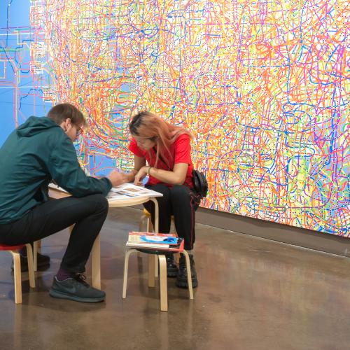 Digital Files, Photographic Materials depicts: exhibition installation photograph