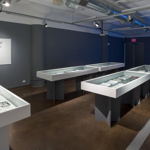 Digital Files, Photographic Materials depicts: exhibition installation photograph