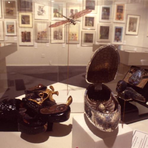 Photographic Materials depicts: exhibited objects and images in situ