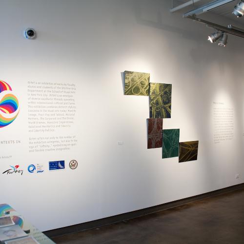 Digital Files, Photographic Materials depicts: exhibition installation photograph