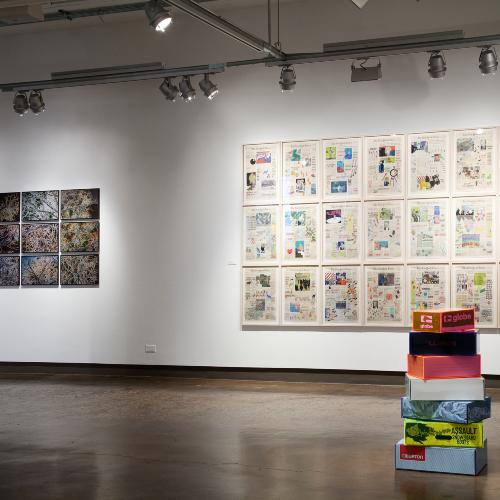 Digital Files, Photographic Materials depicts: exhibition installation photograph