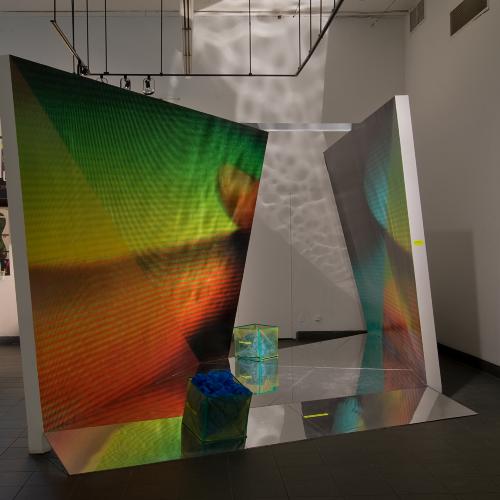 Digital Files, Photographic Materials depicts: exhibition installation photograph