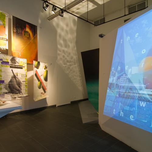 Digital Files, Photographic Materials depicts: exhibition installation photograph