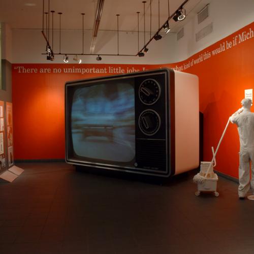 Photographic Materials, Digital Files depicts: exhibition installation photograph