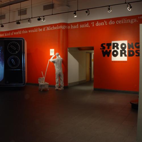 Photographic Materials, Digital Files depicts: exhibition installation photograph