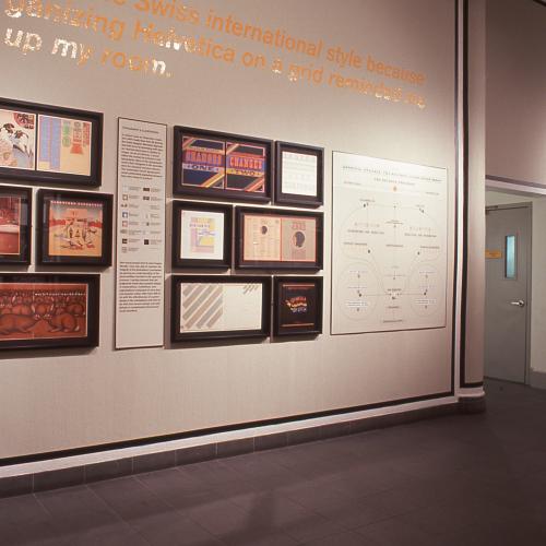Photographic Materials, Digital Files depicts: exhibition installation photograph