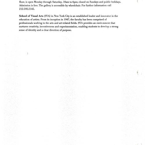 Press Releases depicts: typed press release