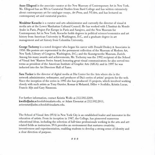 Press Releases depicts: page 2 of typed press release