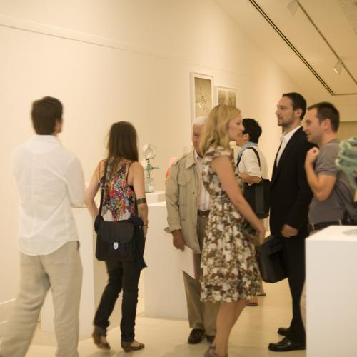 Digital Files, Photographic Materials depicts: crowd of people at exhibition reception