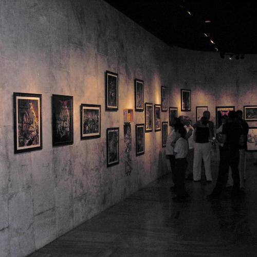 Digital Files, Photographic Materials depicts: crowd of people at exhibition reception