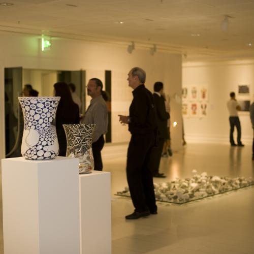 Digital Files, Photographic Materials depicts: crowd of people at exhibition reception