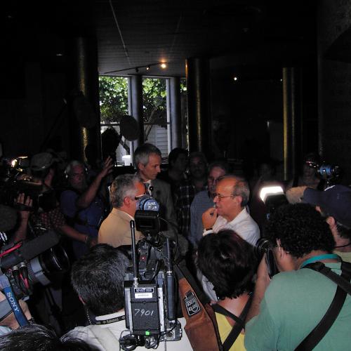 Digital Files, Photographic Materials depicts: crowd of people at exhibition reception
