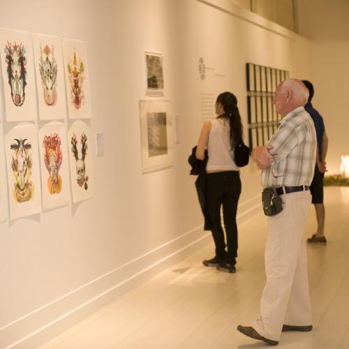 Digital Files, Photographic Materials depicts: crowd of people at exhibition reception