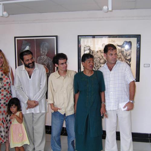 Digital Files, Photographic Materials depicts: crowd of people at exhibition reception