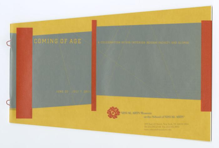 Exhibition Catalogues depicts: Exhibition catalogue cover
