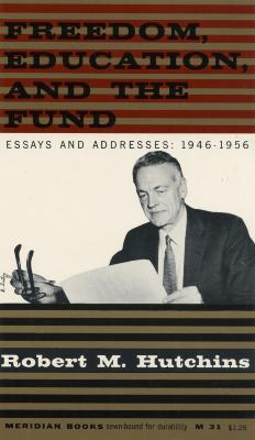 Book Covers depicts: A man is holding his glasses while reading a piece of paper. Above is a block of red and beige stripes with the title, below a box of blue and beige stripes with the author's name