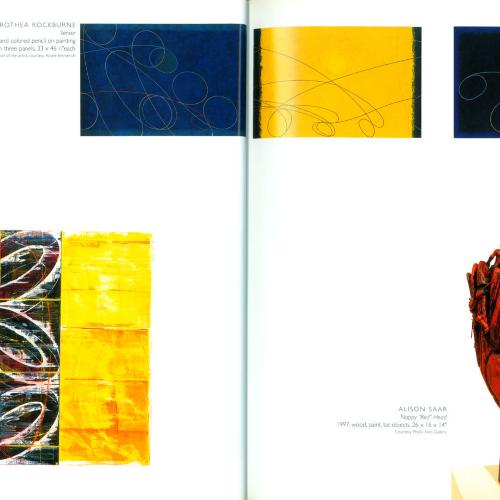 Exhibition Catalogues depicts: Masters of the Masters: MFA Faculty of the School of Visual Arts, New York, 1983-1998 catalog