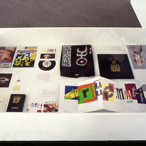 Photographic Materials depicts: artworks installed in gallery