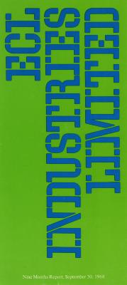 Annual Reports and Corporate Communications depicts: Green background with large blue font written sideways and small white font at the bottom.