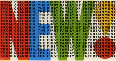 Booklet/Brochure depicts: White background with large block letters across spelling "NEW!" with red for the N, blue for E, green for W, and yellow and red for the exclamation point. There is smaller black text in rows written over. The black text say the same thing over and over.