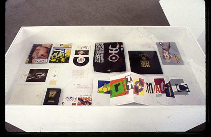 Photographic Materials depicts: artworks installed in gallery