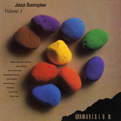 Album Covers depicts: Overhead shot of brightly colored rocks in a small pile. The rocks appear to be painted in vivid blue, purple, brown, red, green, and yellow.