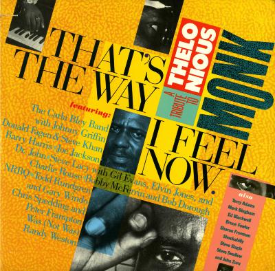 Album Covers depicts: Record title and artist names running vertically and horizontally across cover against a yellow background