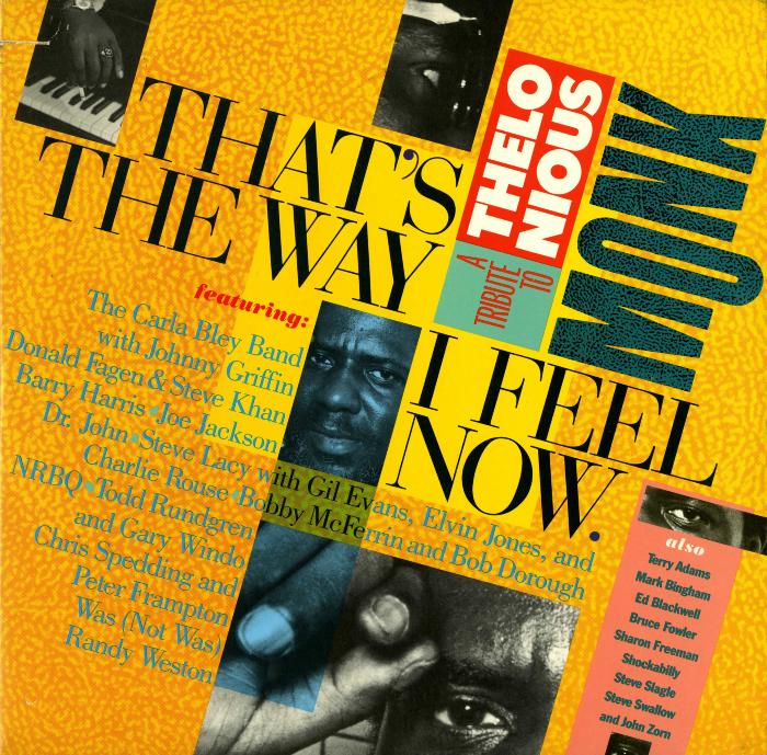 Album Covers depicts: Record title and artist names running vertically and horizontally across cover against a yellow background
