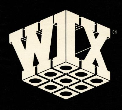Letterheads/Stationery depicts: WIX logo rendered as a cube