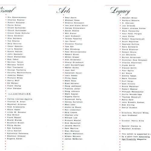 Announcements and invitations depicts: Exhibition announcement