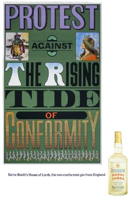 Posters depicts: Poster title in a variety of 19th century display typefaces with an image of many men running along the bottom 