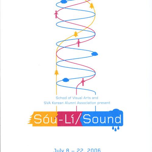Announcements and invitations depicts: Exhibition announcement