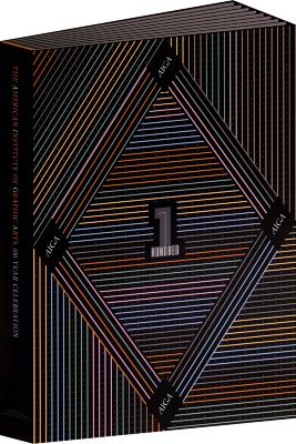 Posters depicts: Book with geometric design on the front cover depicted 3 dimensionally on a poster.