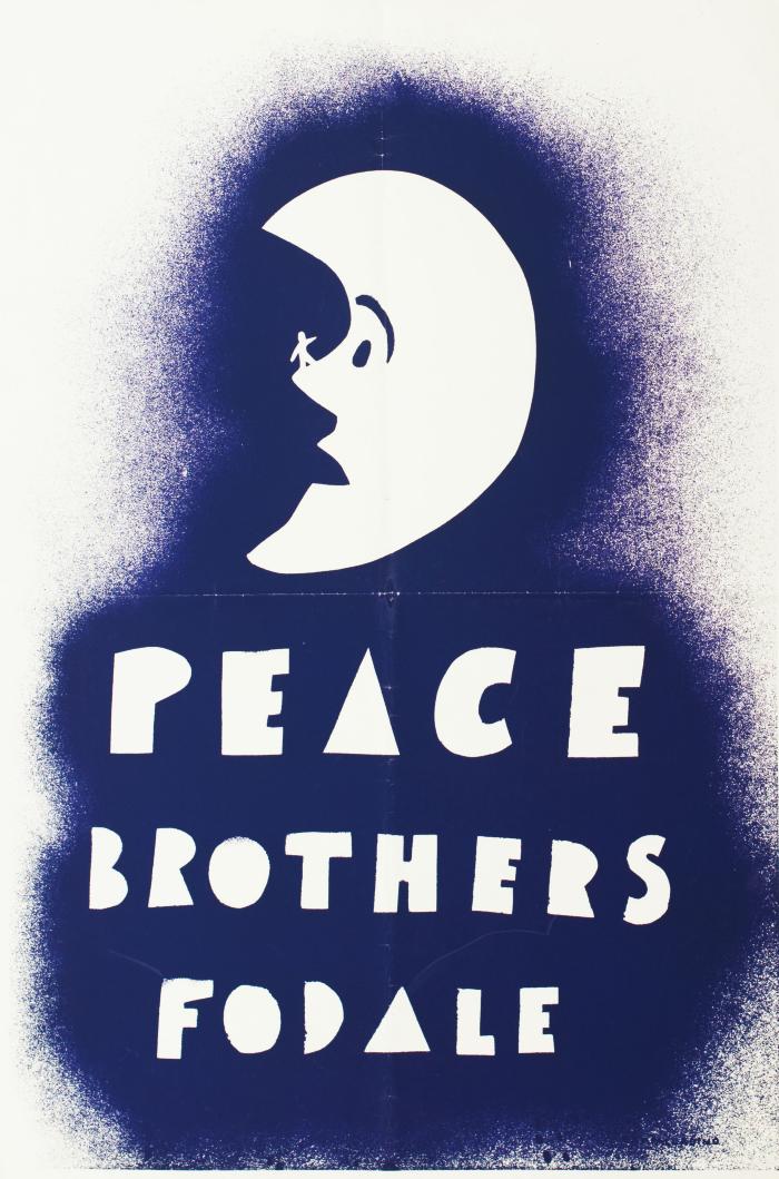 Posters depicts: Brothers Fodale. "Peace" poster