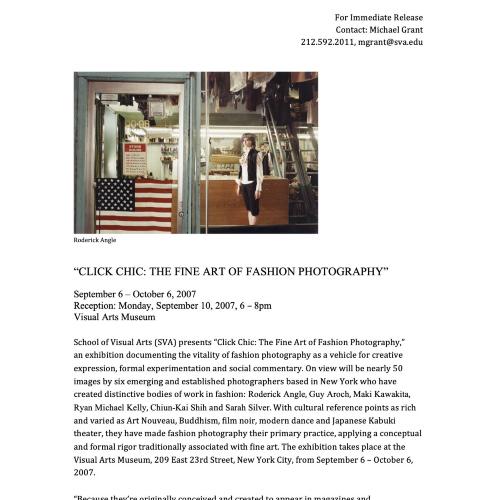 Press Releases depicts: typewritten press release, page 1 of 4