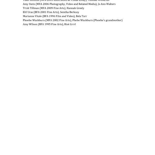 Exhibition Catalogues depicts: Typewritten description of exhibition