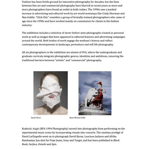 Press Releases depicts: typewritten press release, page 2 of 4
