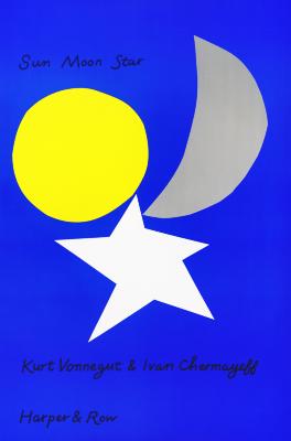 Posters depicts: A yellow circle, gray crescent, white star