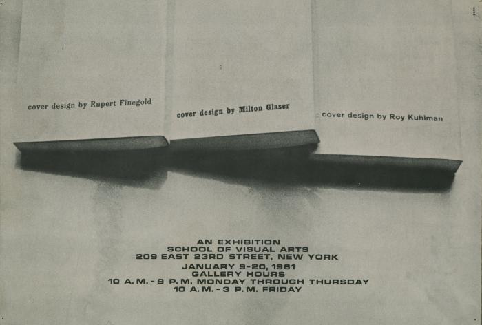 Announcements and invitations depicts: Three white books slightly overlapping on a white background in high contrast.