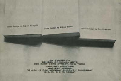 Announcements and invitations depicts: Three white books slightly overlapping on a white background in high contrast.
