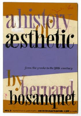 Book Covers depicts: title at top, author's name at bottom in lavender, orange and black over a background of uneven strips in orange, white, and lavender