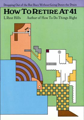 Book Covers depicts: Blocky, angular illustration of a man sitting in a chair, smoking a pipe, with a dog in his lap.