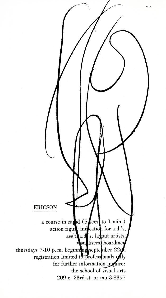 Course Announcements depicts: abstract black line drawing