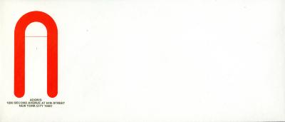 Letterheads/Stationery depicts: tubular red A logo