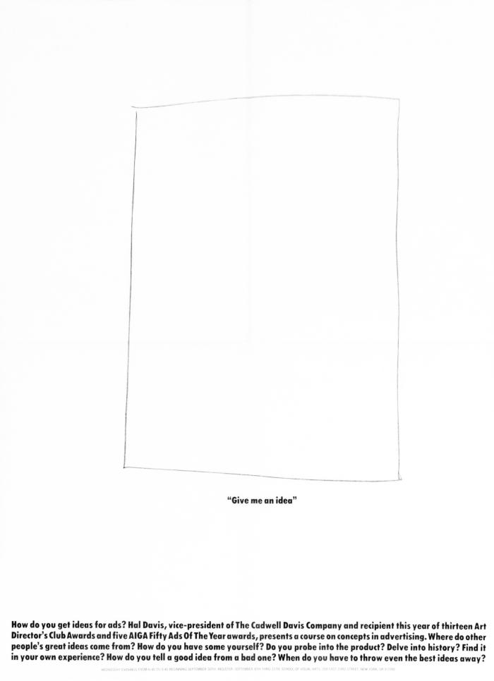 Course Announcements depicts: Drawing of empty box