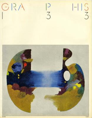 Serial Publications depicts: art palette cut in half